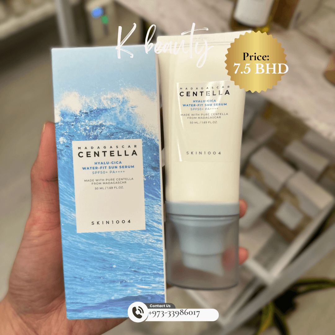 SKIN1004: Hyalu-Cica Water-Fit Sun Serum SPF50+ PA++++ - Crafty Hive- Perfumes & Skincare