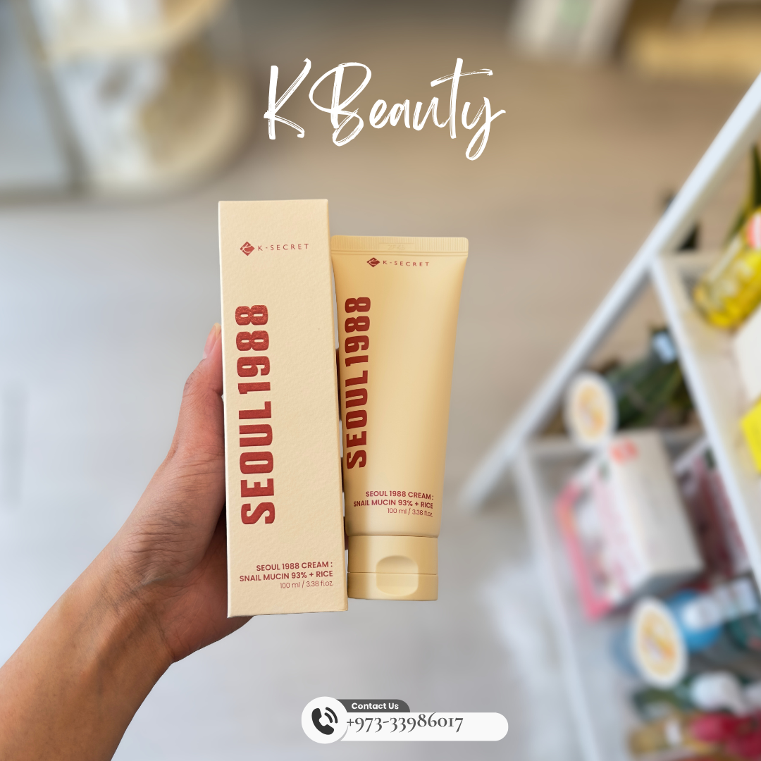SEOUL 1988 Cream: Snail Mucin 93% + Rice