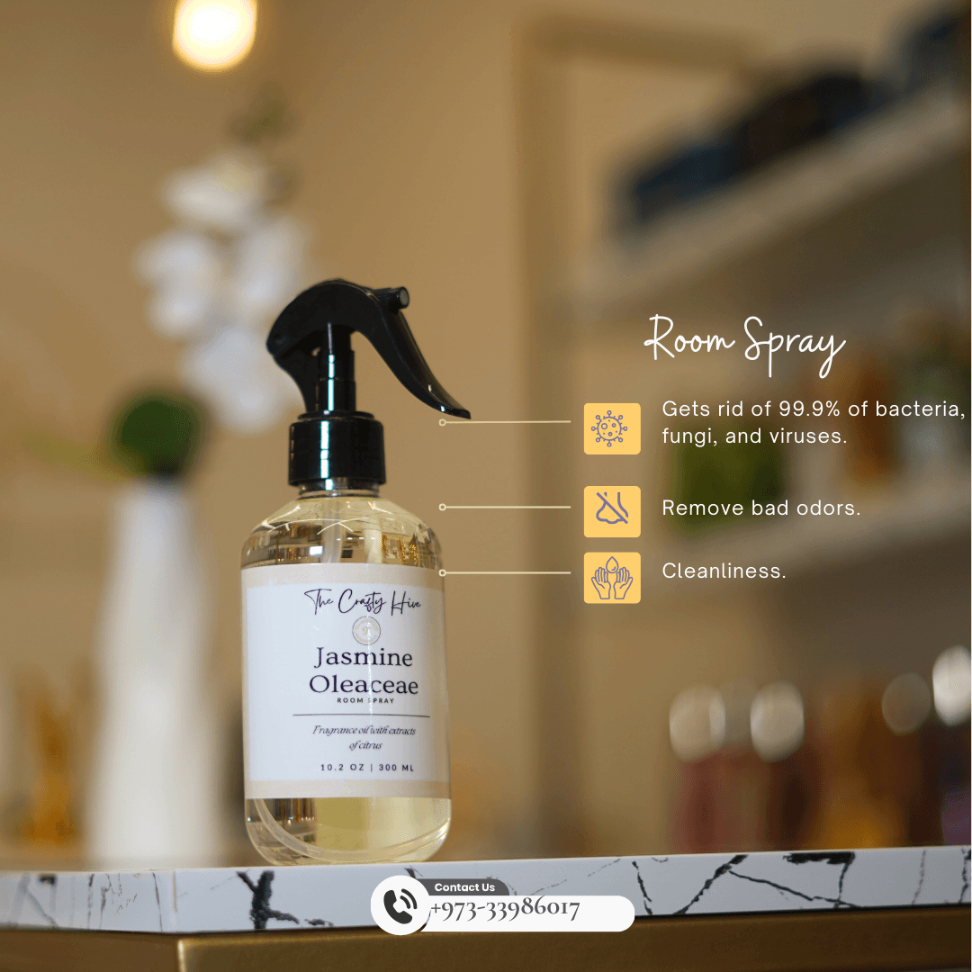 ROOM SPRAY: Jasmin - Crafty Hive- Perfumes & Skincare