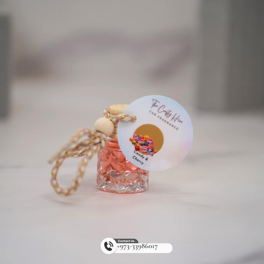 CAR FRAGRANCE: Hanging Car fragrance - Crafty Hive- Perfumes & Skincare