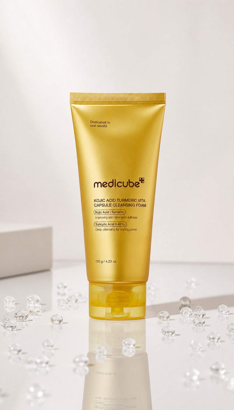 MEDICUBE: Kojic Acid Salicylic Acid Cleansing Foam ✨🫧