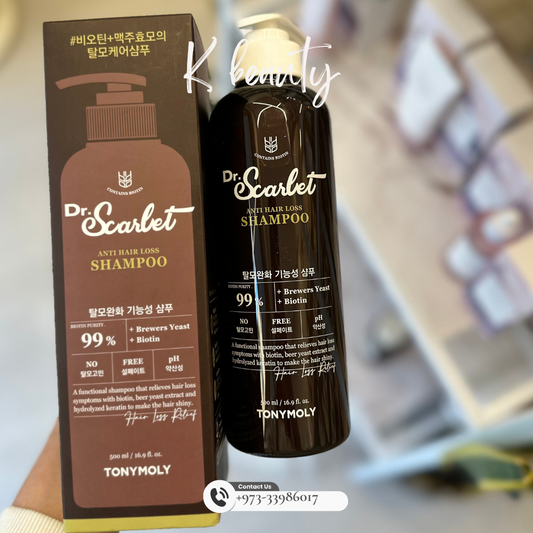 TONYMOL: Dr.Scarlet Biotin Anti Hair Loss Shampoo