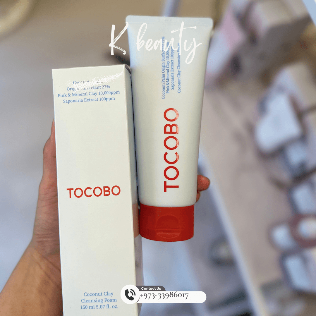 TOCOBO: Coconut Clay Cleansing Foam - Crafty Hive- Perfumes & Skincare 