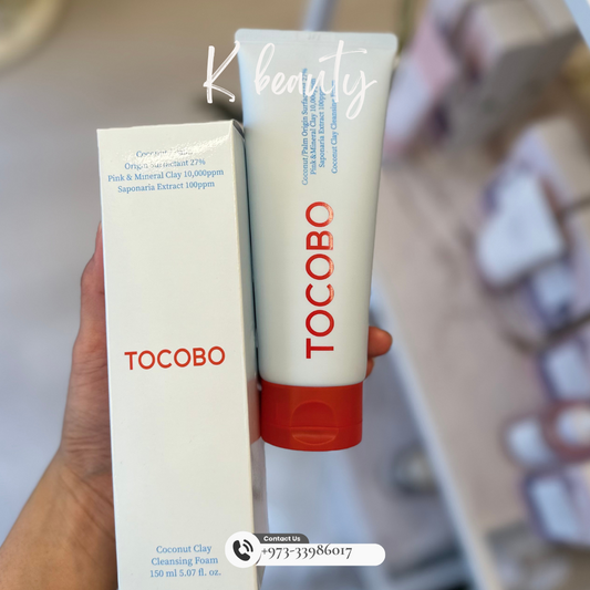 TOCOBO: Coconut Clay Cleansing Foam