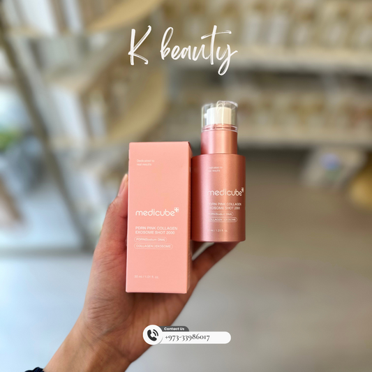 MEDICUBE: PDRN Pink Exosome Shot Serum 2000 30ml - Crafty Hive- Perfumes & Skincare 