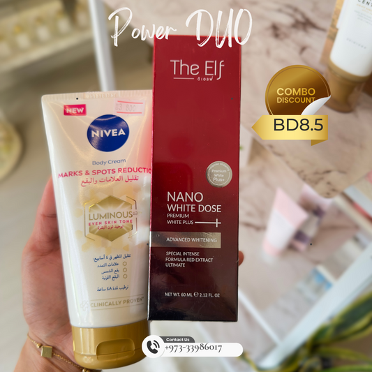 BODYCARE COMBO: The Elf Booster Serum + Nivea Spots Body Cream