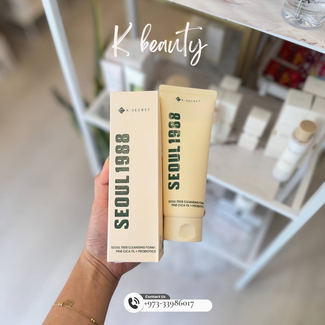 KSECRET - SEOUL 1988 Cleansing Foam : Pine Cica 1% + Probiotics