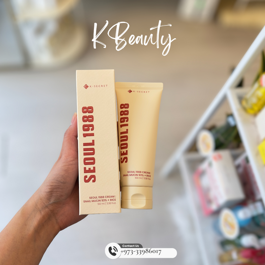 SEOUL 1988 Cream: Snail Mucin 93% + Rice