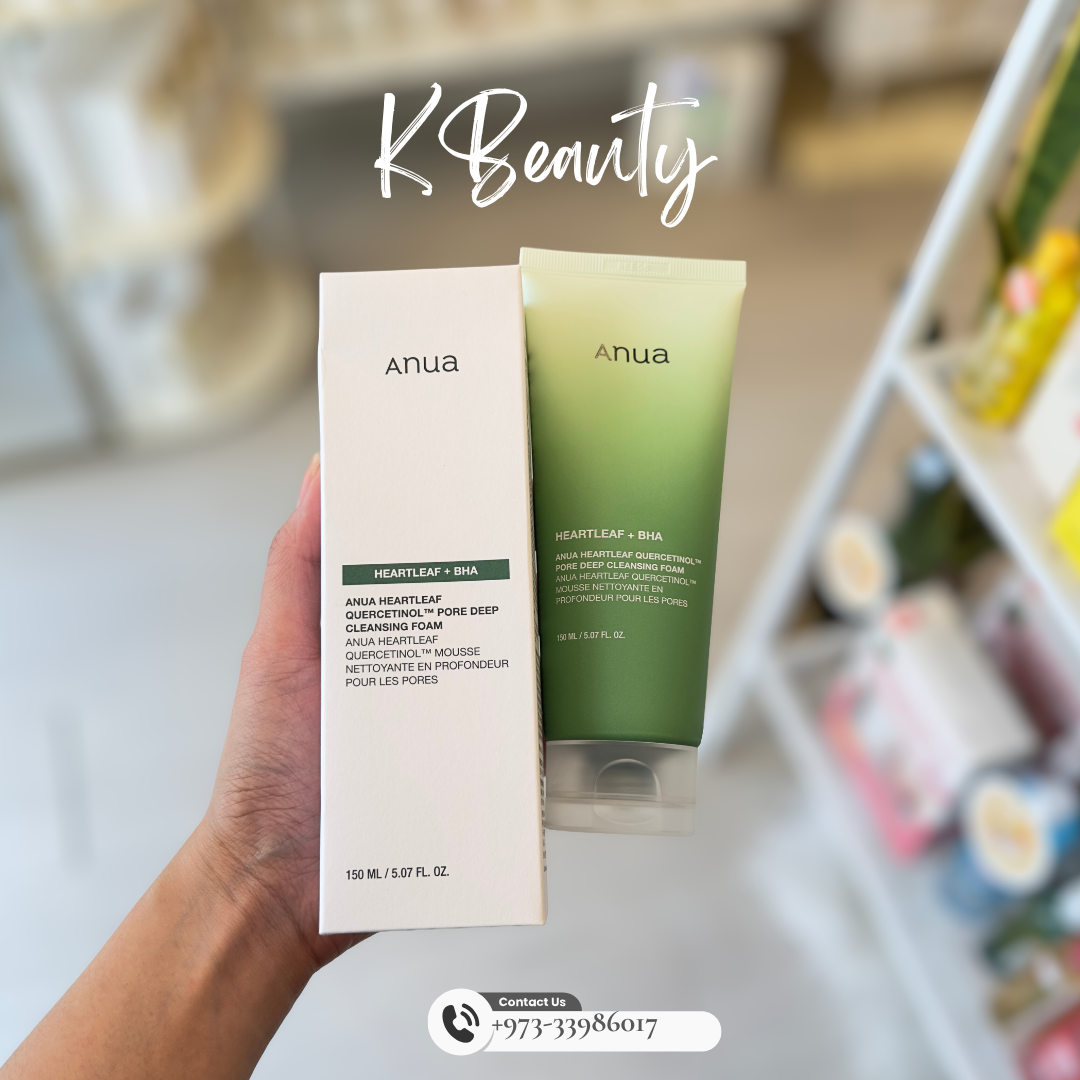 ANUA: Heartleaf Quercetinol™ Pore Deep Cleansing Foam+BHA