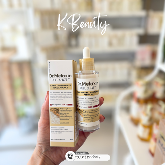 DR. MELAXIN:  Peel Shot Glow White Rice Peeling Ampoule