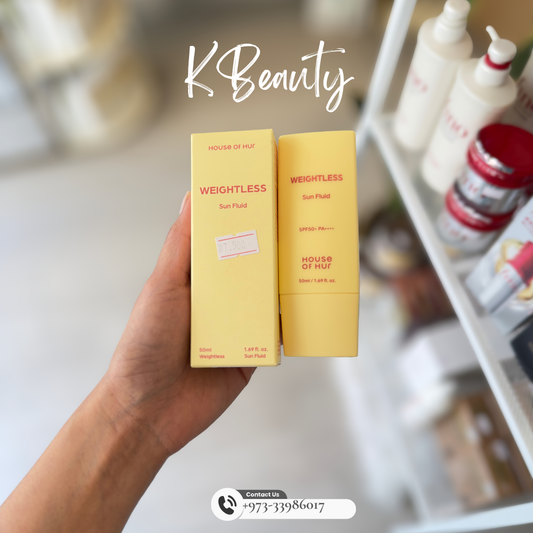 HOUSE OF HUR: Weightless Sun Fluid SPF50