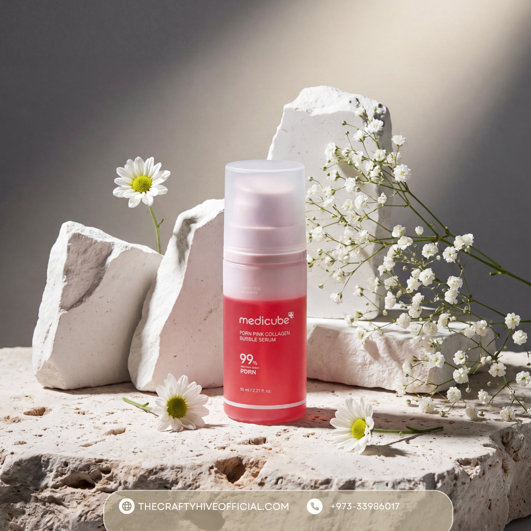 MEDICUBE: PDRN Pink Collagen Bubble Serum