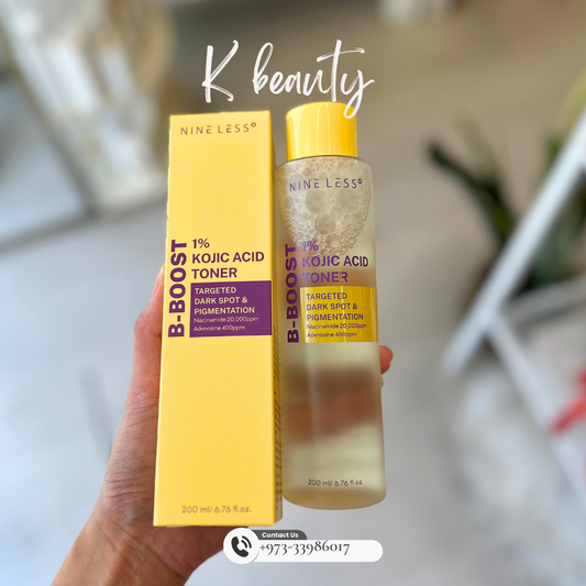 NINELESS:  B-Boost 1% Kojic Acid Toner