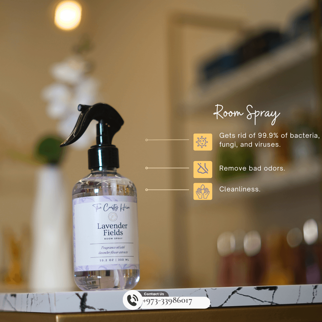 ROOM SPRAY: Lavender - Crafty Hive- Perfumes & Skincare 