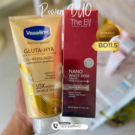 BODYCARE COMBO: The Elf Booster Serum + Vaseline Lotion