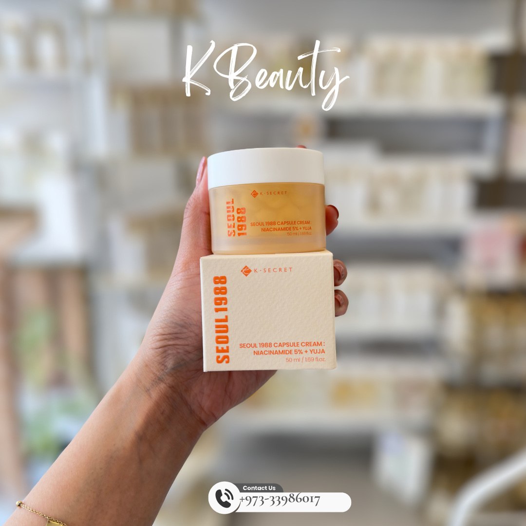 KSECRET: SEOUL 1988 Capsule Cream : Niacinamide 5% + Yuja