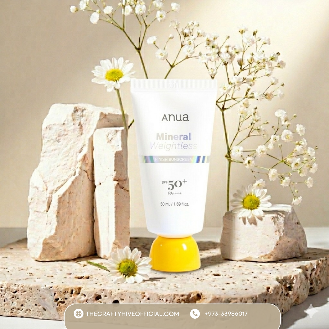 ANUA: Weightless Mineral Sunscreen SPF50+ PA++++