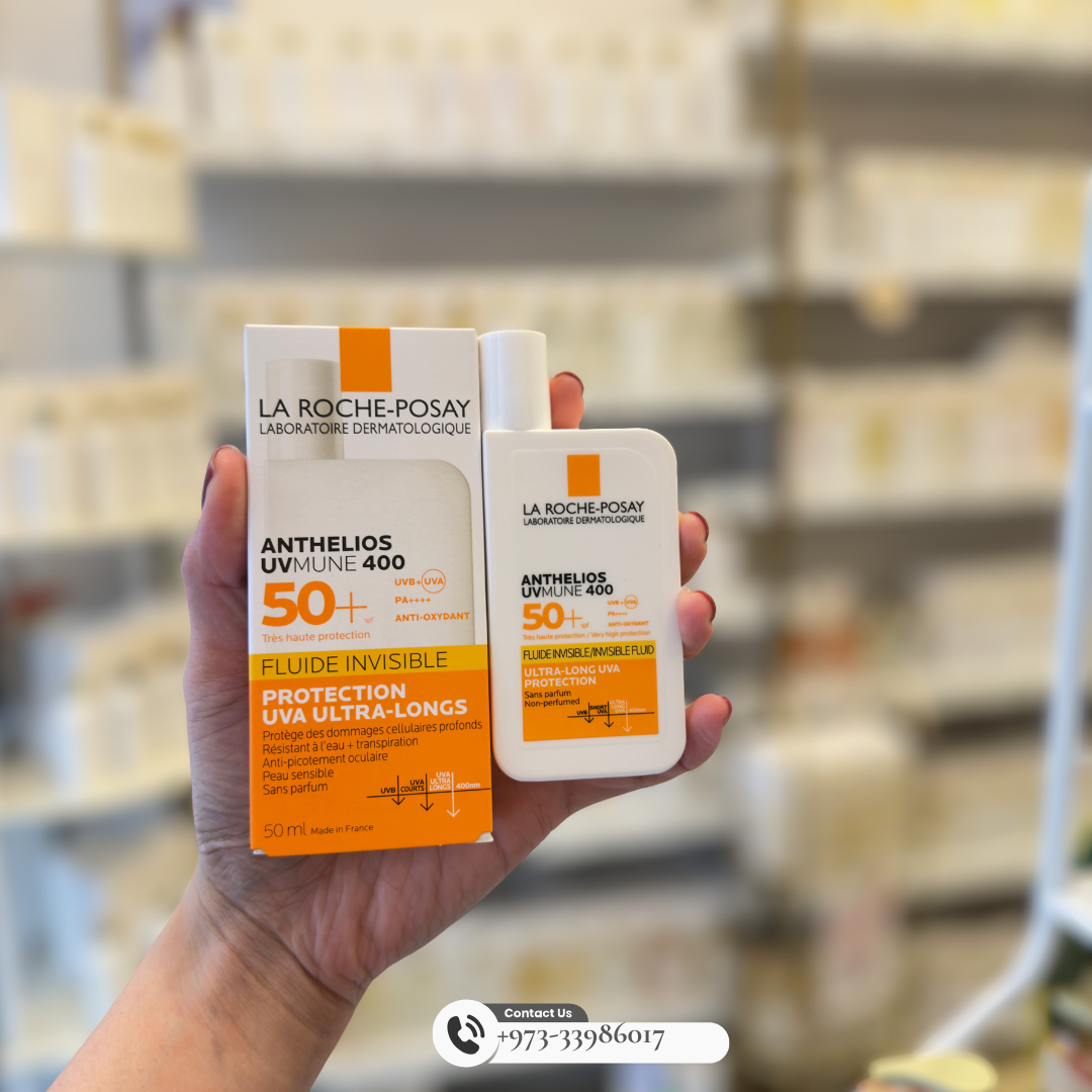 LA ROCHE: Anthelios Uvmune 400 Invisible Fluid SPF50+ 100% comprehensive protection