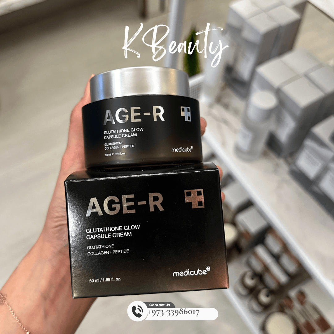 MEDICUBE: AGE-R Glutathione Glow Capsule Facial Cream - Instant Lifting Moisturizer - Crafty Hive- Perfumes & Skincare 