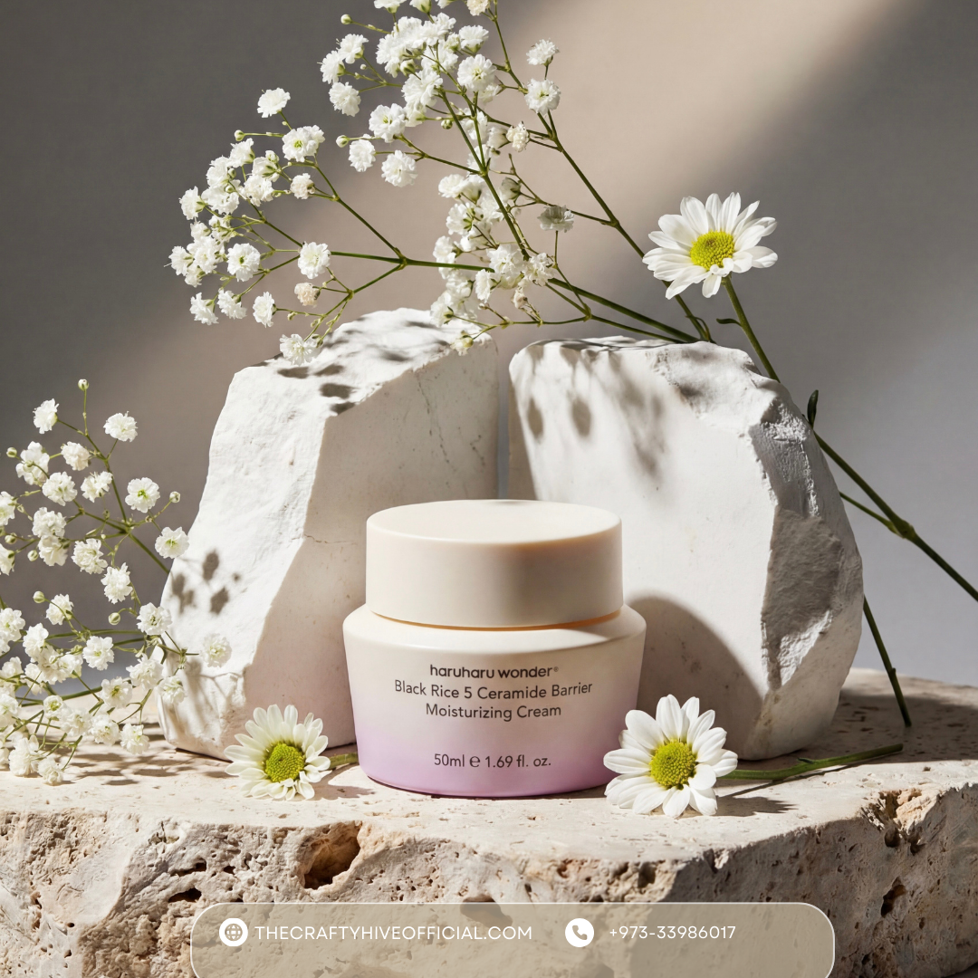 HARU HARU: Black Rice Probiotics Barrier Essence Cream