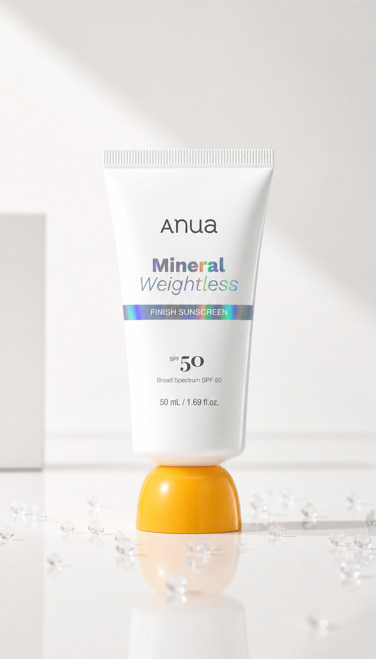 ANUA: Weightless Mineral Sunscreen SPF50+ PA++++