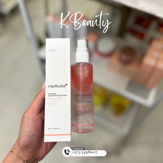 MEDICUBE: PDRN Pink Glutathione Serum Mist - Crafty Hive- Perfumes & Skincare 