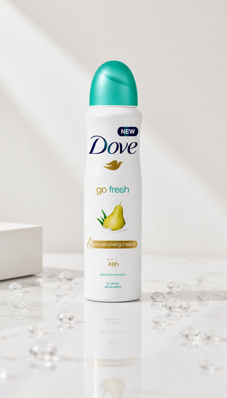DOVE: Pear & Aloe Vera Antiperspirant Spray