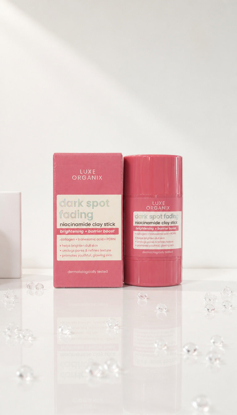 LUXE ORGANIX: Dark Fading Spot Niacinamide Clay Mask — 52g