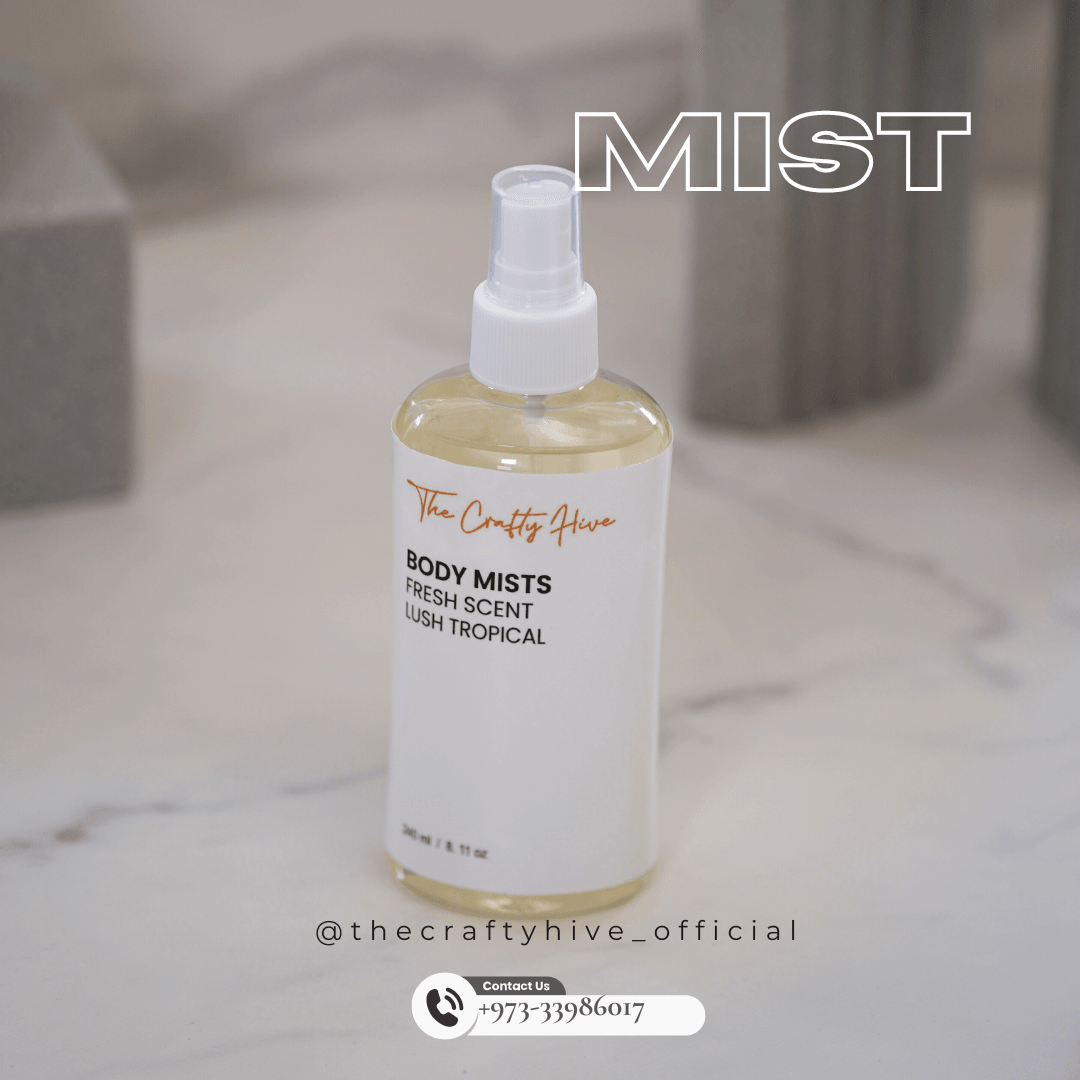 Crafty Special Body Mist: Lush Tropical - Crafty Hive- Perfumes & Skincare 