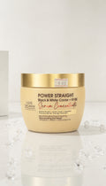 LUXE ORGANIX Power STRAIGHT Black & White Caviar + Vitamin B5 Hair Serum Concentrate