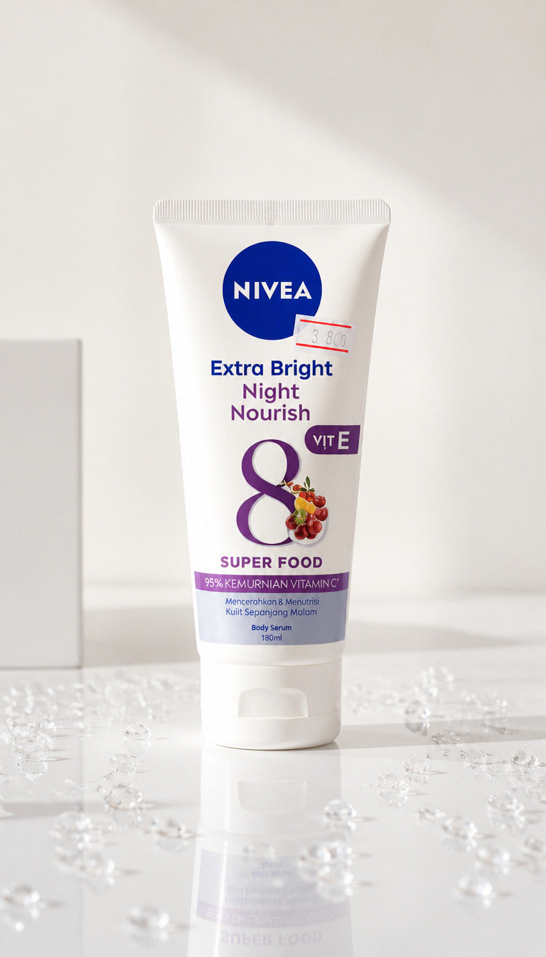 NIVEA: Extra Bright Night Nourish Body Lotion