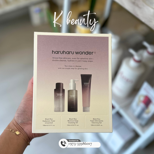 HARU HARU WONDER: Cleanse and Glow Set 3 pcs