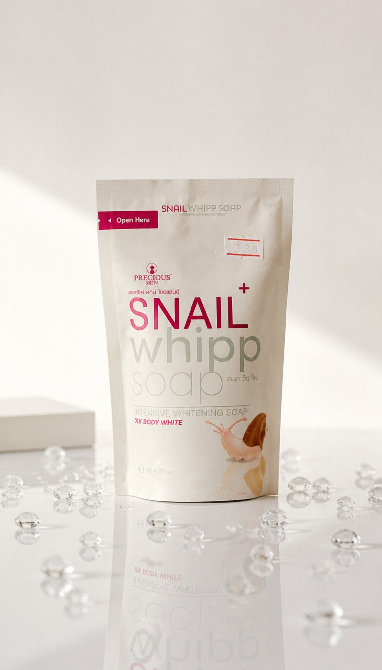 PRECIOUS SKIN: Snail Whipp Soap