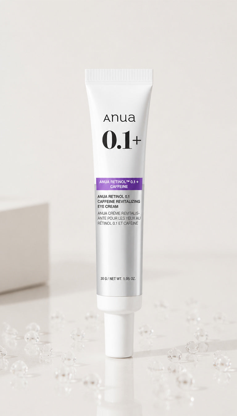 ANUA:  Retinol 0.1% Caffeine Revitalizing Eye Cream