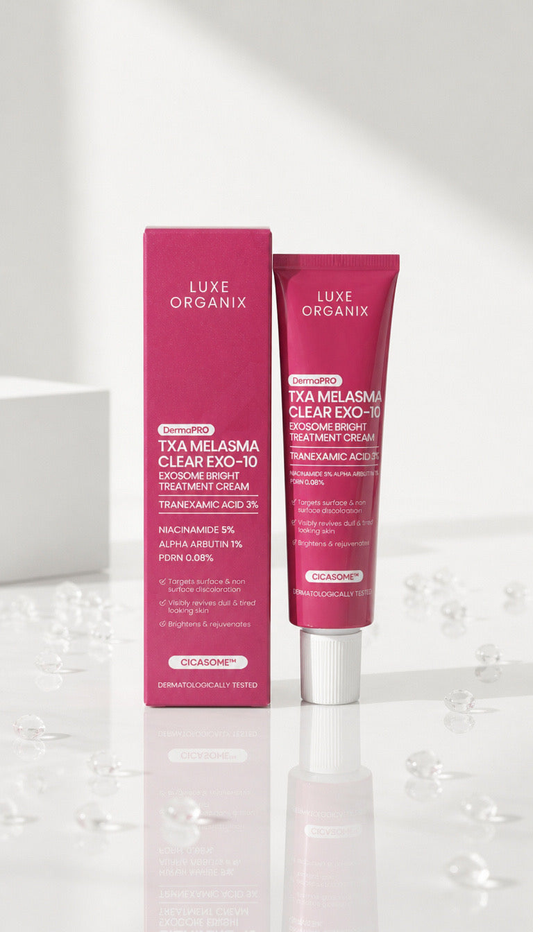 The TXA Melasma Clear Exo-10 Exosome Bright Treatment Cream