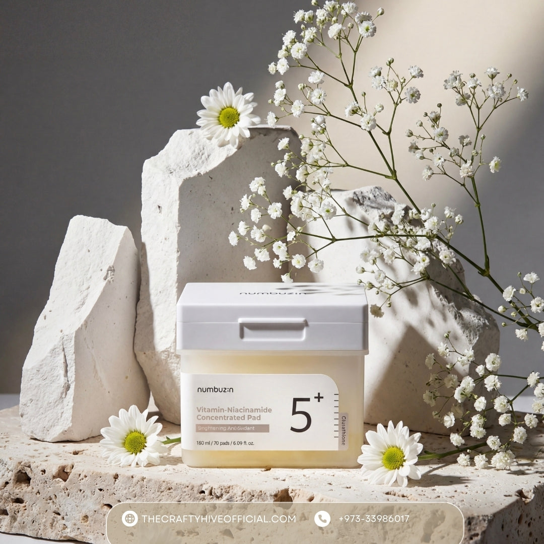 NUMBUZIN:  No.5 Vitamin‑Niacinamide Concentrated - 70 Toner Pads