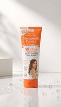 LUXE ORGANIX: Niacinamide + Papaya Gluta Velvet Shower Salt Scrub