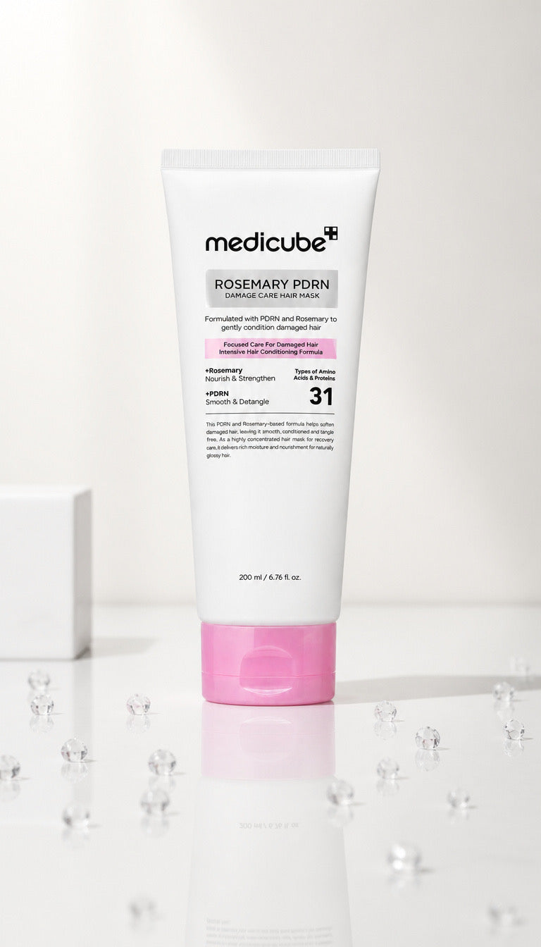 MEDICUBE: Rosemary PDRN Damage Care Hair Mask