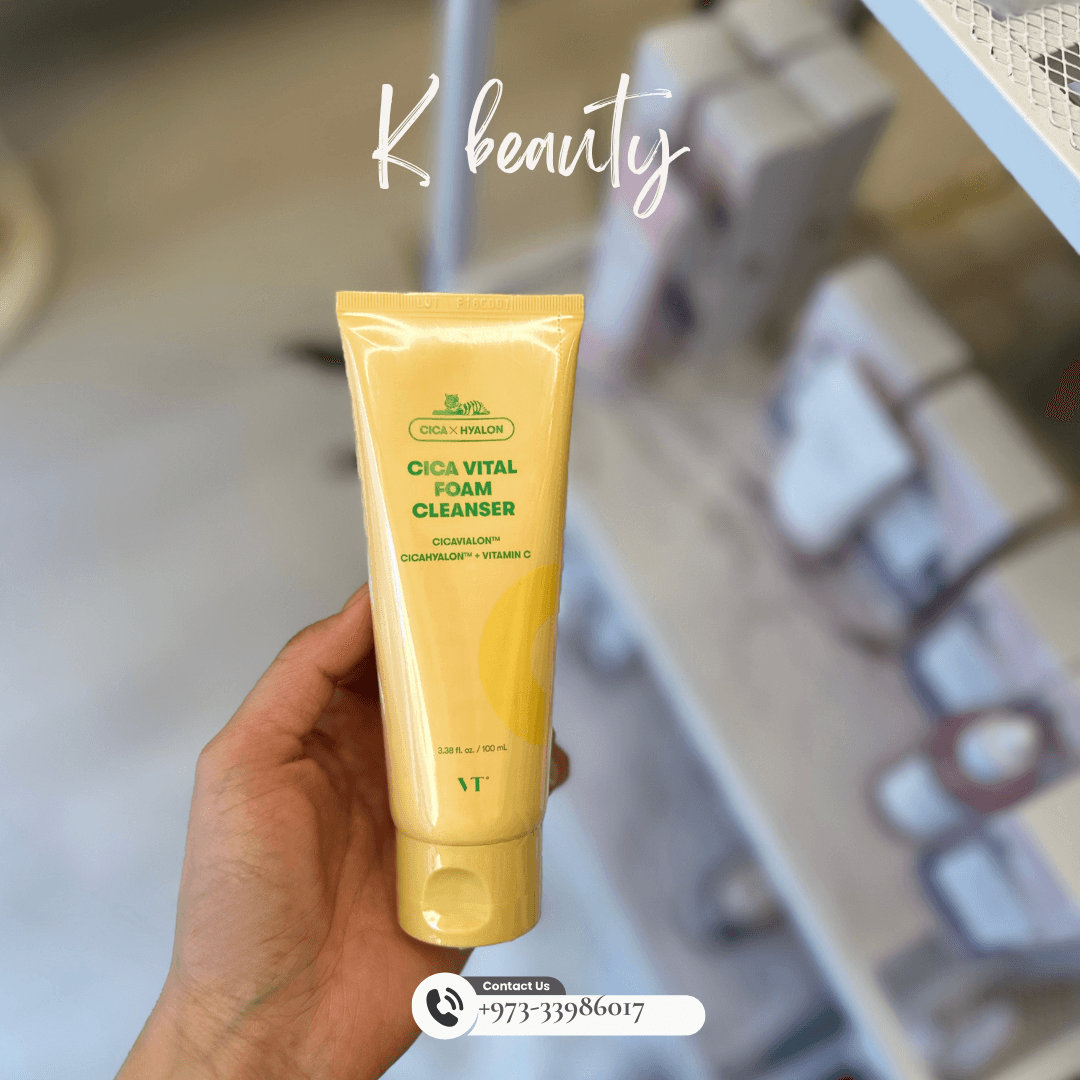 VT COSMETICS: Cica Vital Foam Cleanser - Crafty Hive- Perfumes & Skincare 