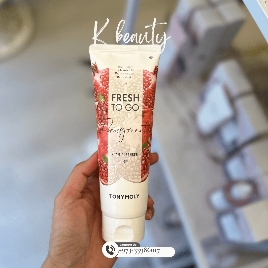 TONYMOLY: Fresh To go Pomegranate Foam Cleanser - Crafty Hive- Perfumes & Skincare 