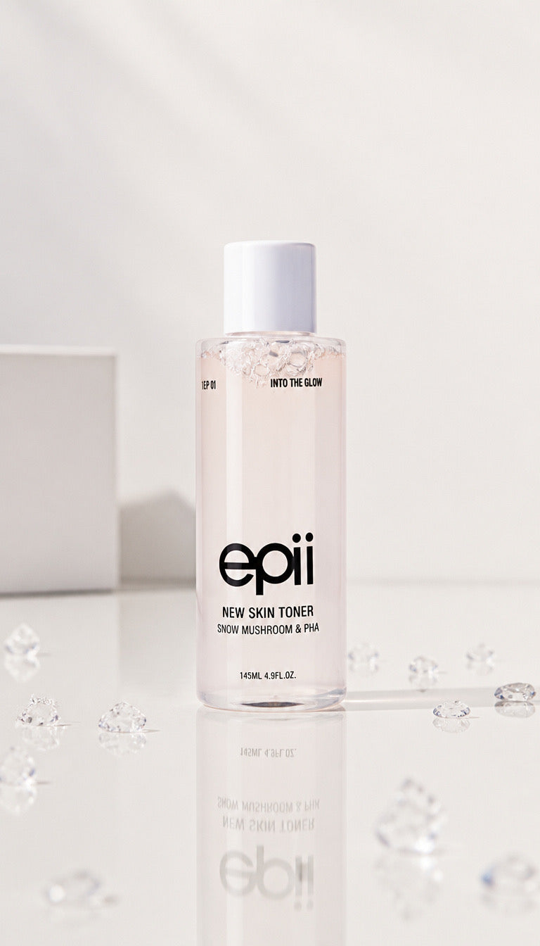 EPII: New Skin Toner – Snow Mushroom & PHA (Mushroom Milk Toner)