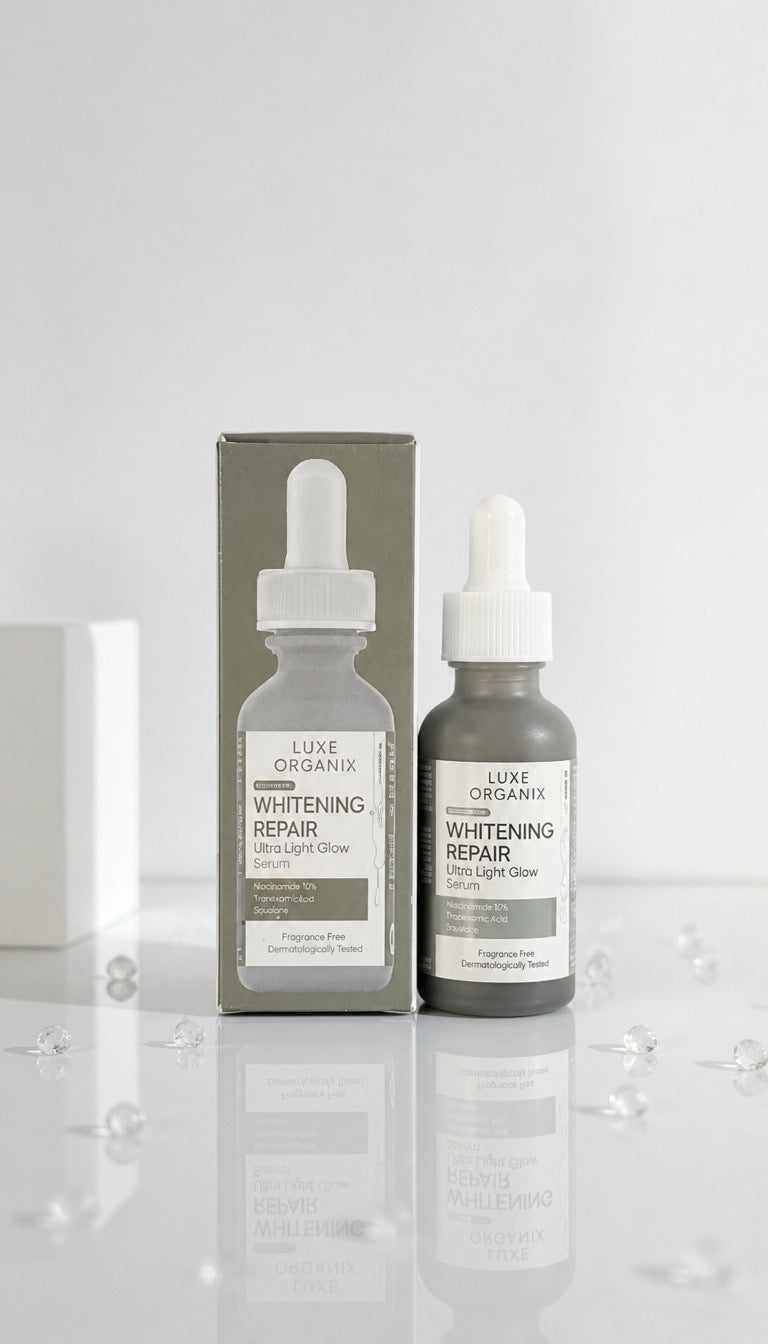 LUXE ORGANIX: Whitening Repair Ultra Light Glow Serum 30ml