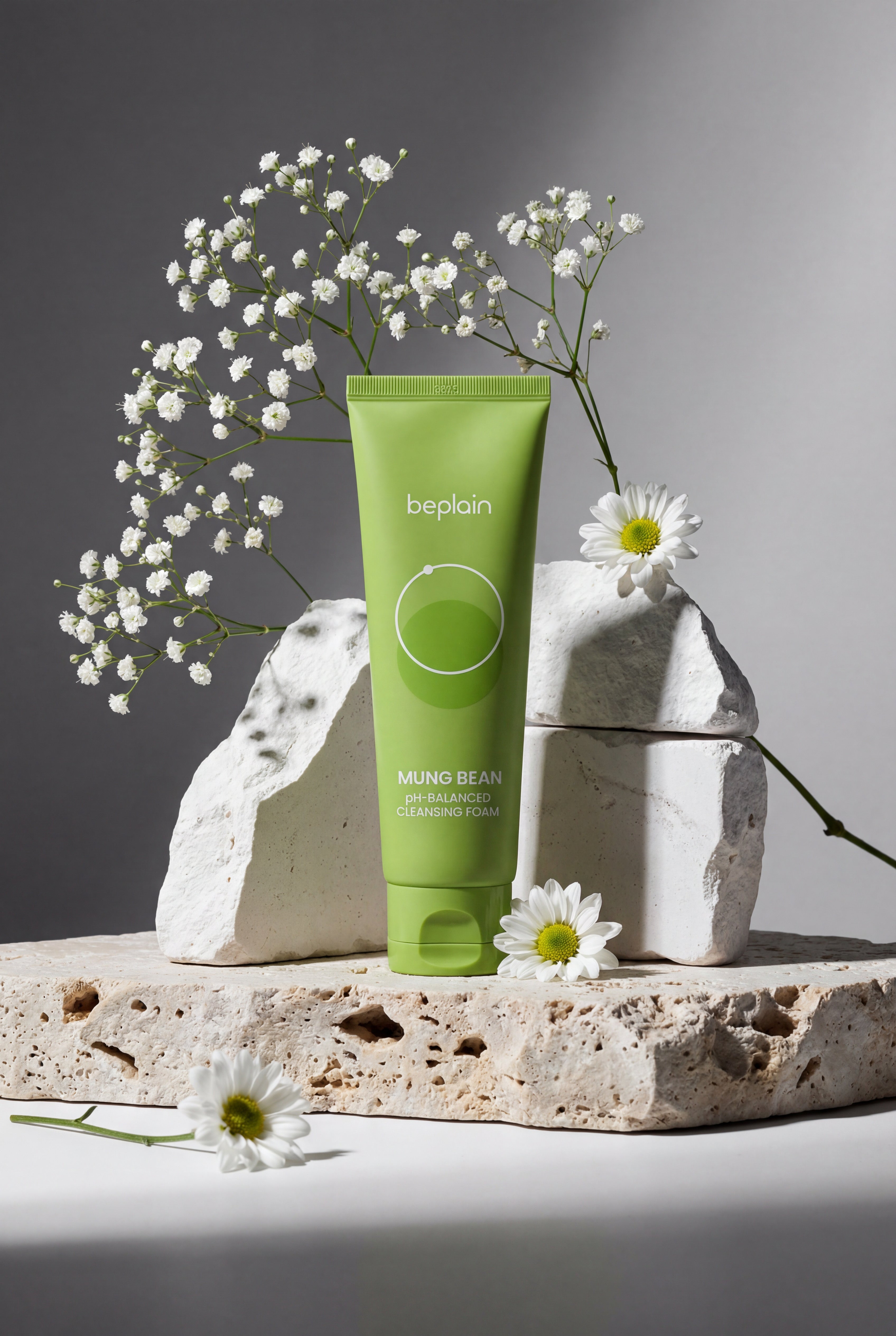 BEPLAIN:Mung Bean Ph-balanced Cleansing Foam Jumbo 335