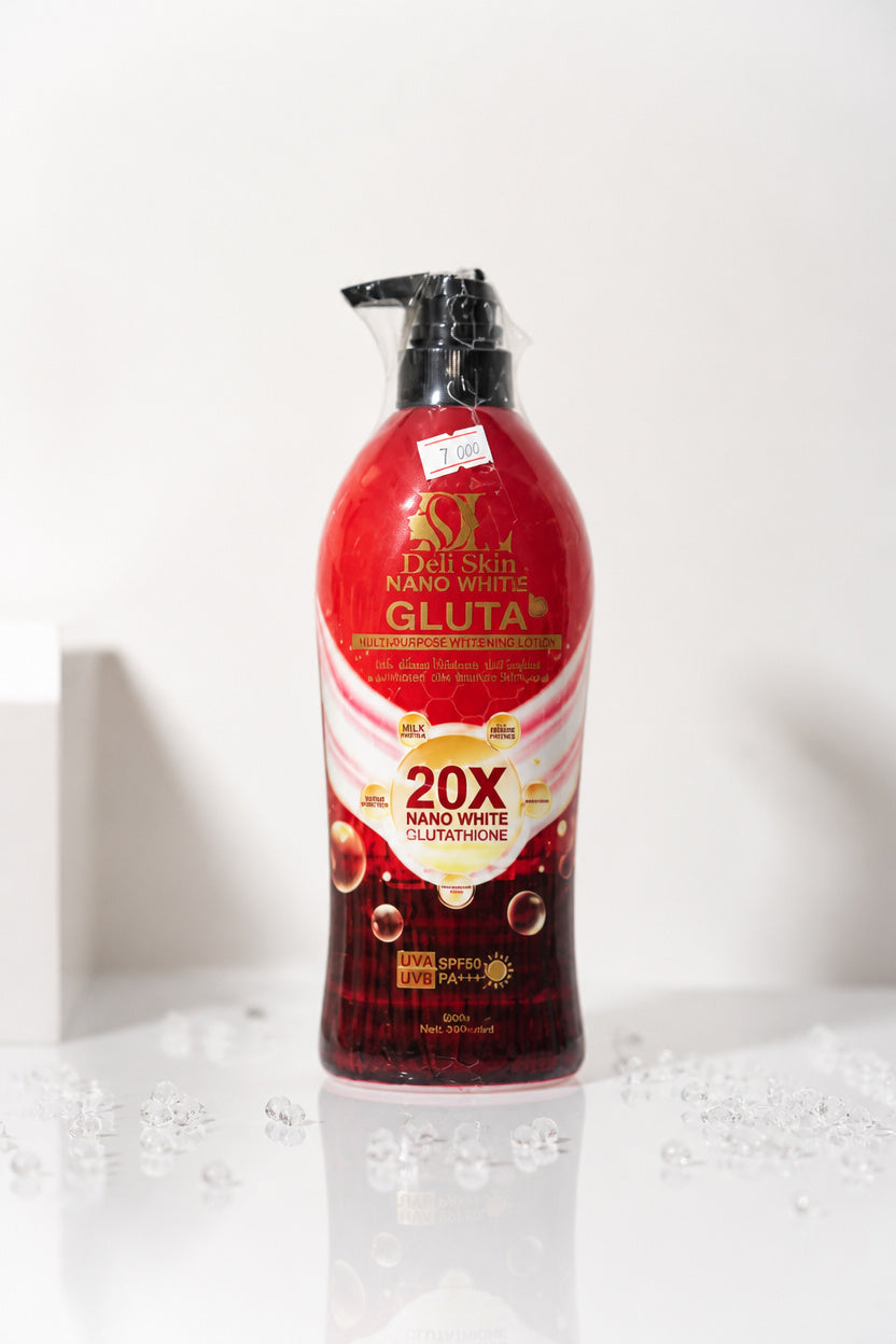 DELI SKIN: Nano White Gluta Intensive Whitening Lotion 500ML