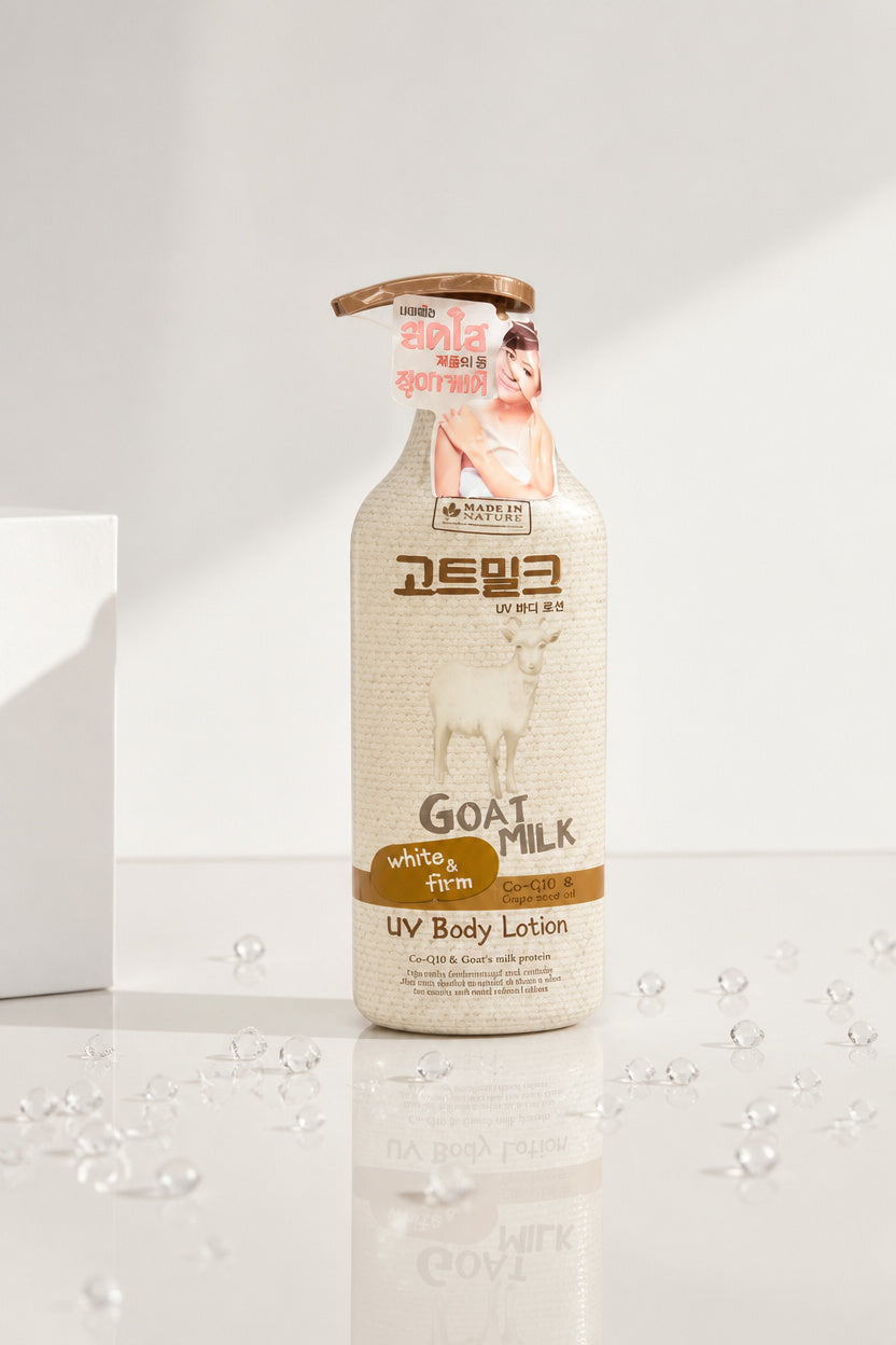 BEAUTY BUFFET: Made in Nature Goat Milk White & Firm UV Body Lotion 450ML