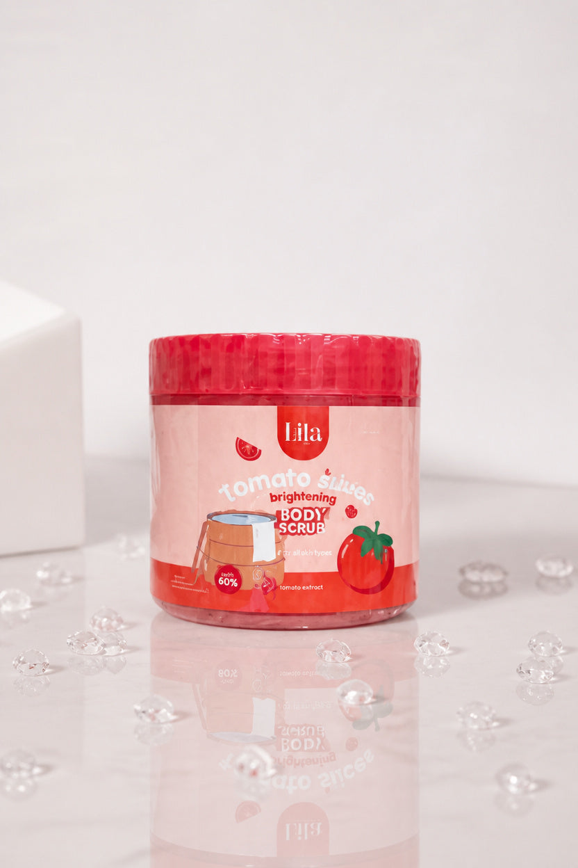 LITA TOMATO: Collagen Brightening Body Scrub 500G