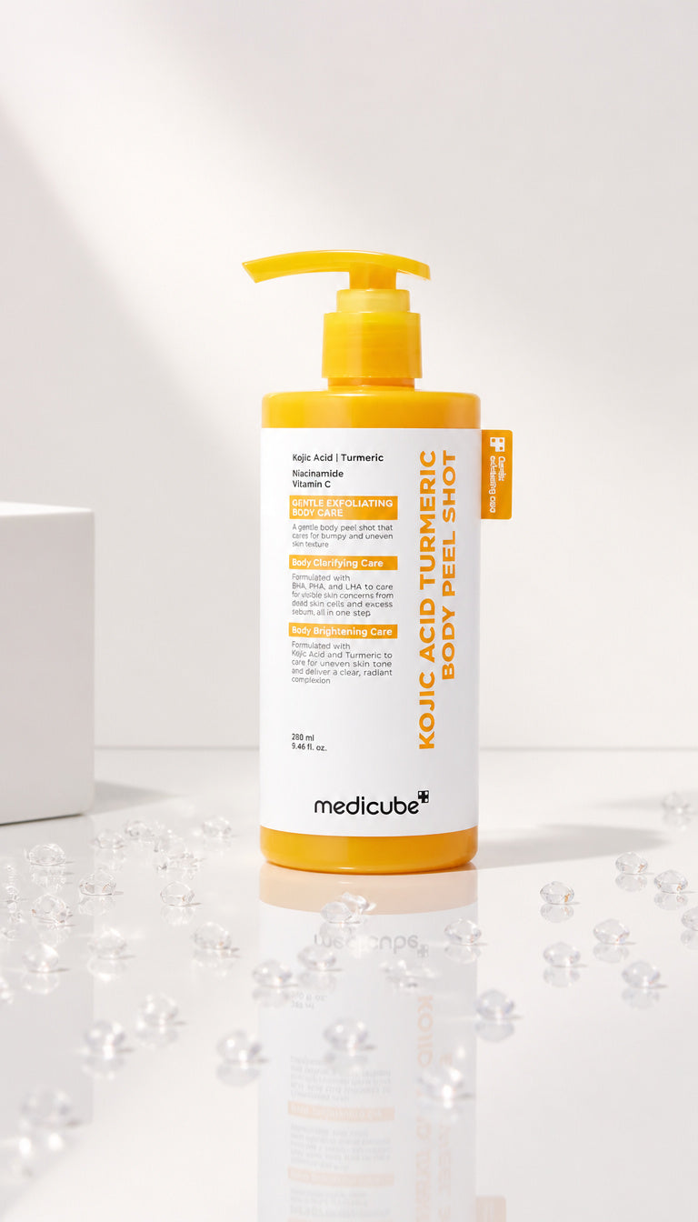 MEDICUBE: Kojic Acid Turmeric Body Peel Shot- 280 ML
