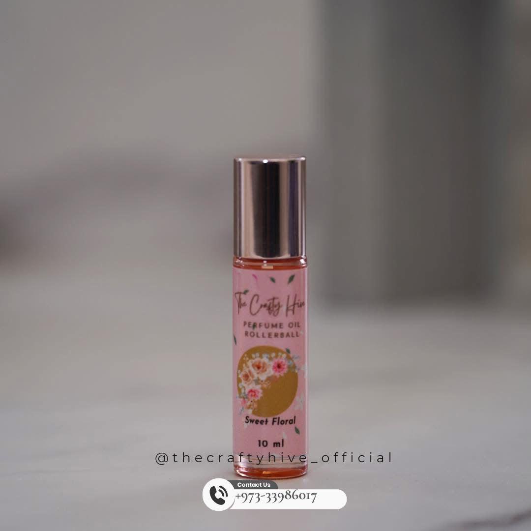 PERFUME OIL ROLLERBALL: Sweet Floral - Crafty Hive- Perfumes & Skincare 