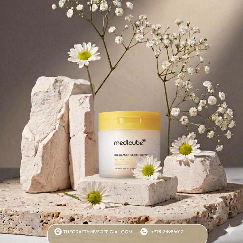 MEDICUBE: Kojic Acid Turmeric Peel Pads- 70 pads