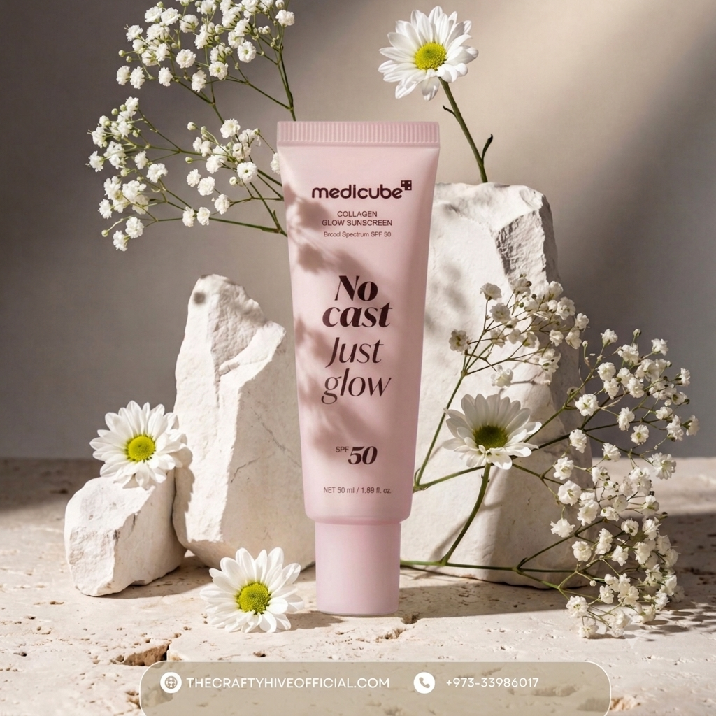 MEDICUBE: No Cast Just Glow Collagen Sunscreen SPF 50 PA++++